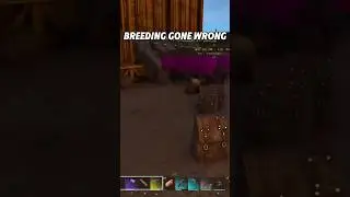 How Not To Breed In Ark, Funny Fail Moment #ark#arksurvival #arksurvivalascended #funny