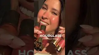 HOURGLASS Unreal Liquid Blush Swatches of ALL Shades & Review 🥰  #blush #makeupswatches #makeup