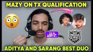 Mazy on TX Qualification in BGIS 🤯👀 2