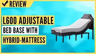 LUCID L600 Adjustable Bed Base with LUCID 10 Inch Memory Foam Hybrid-Mattress Review