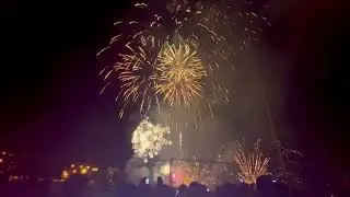 Фестиваль салютов в Аликанте. Испания. Июнь. 2023/Festival of fireworks in Alicante, June, 2023
