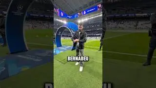 Le entregué al árbitro la moneda del Real Madrid-Atleti de Champions 😱⚽️ 