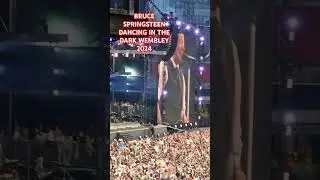 Bruce Bringsteen Dancing in the Dark Wembley 2024