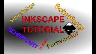 Inkscape: Create lettering