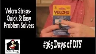 365 Days of DIY - Velcro Strap Strap Solutions
