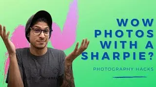 Permanent Marker + Plastic Baggie Over Your Lens?! - Photography Hacks 2021