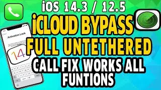 NEW iCloud Bypass FREE MEID/GSM iOS 14.3 | FIX CALLS, NOTIFICATIONS, RESTART✔