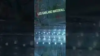 Гірлянда холодний водоспад з сайту Аліекспрес. #unboxing