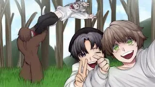 Hunting BIGFOOT with FRIENDS is HILARIOUS...