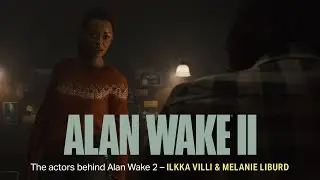 The actors behind Alan Wake 2 - Ilkka Villi & Melanie Liburd