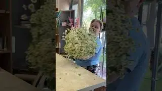 Букетик с ромашками 