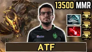 🔥 7.37d ATF SAND KING Offlane Gameplay 🔥ATF Perspective - Full Match Dota 2