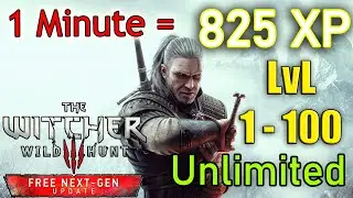 THE WITCHER 3 LEVEL UP FAST BEST XP FARM GLITCH 825 XP x Minute LEVEL 1 - 100 Update 4.04 2026