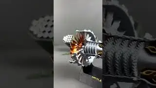 Dont show this turbofan engine model to your friends! 