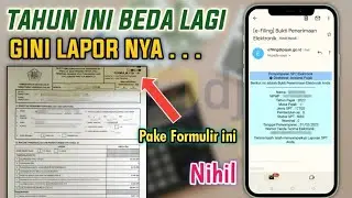 Lengkap dan Nihil | CARA LAPOR SPT TAHUNAN ONLINE LEWAT HP DENGAN CEPAT DI EFILING PRIBADI