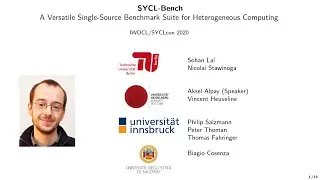 SYCL-Bench: A Versatile Single-Source Benchmark Suite for Heterogeneous Computing