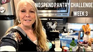 No Groceries For Three Weeks/ No Spend Pantry Challenge 2023/ Week 3
