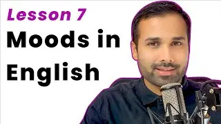Moods in English  | Lesson 7 in 7 minutes