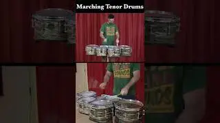 These are Marching Tenor Drums