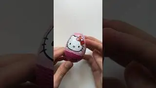 Hello Kitty Chocolate Surprise Egg! 🎀#hellokitty #hellokittylover #sanrio #sanrioaesthetic