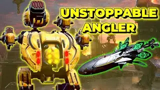 WR - Angler Talon Claw With Northlight Is An Unstoppable Beast - Mk3 Maxed Gameplay | War Robots