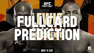 UFC Fight Night Lewis vs Nascimento Full Card Prediction and Betting Breakdown!