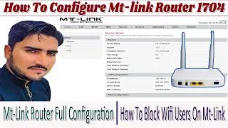 Mt link Onu Router Full Configuration | How To Block Wifi Users On Mt link Onu Router