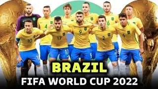 FIFA world Cup 2022 For Brazil Squad Qatar World Cup 2022