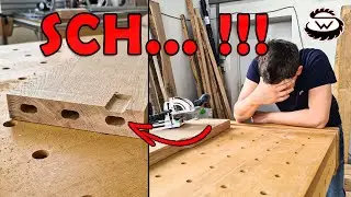 DIY Bed Build 🔥 How to Build a Bed from Oak #3