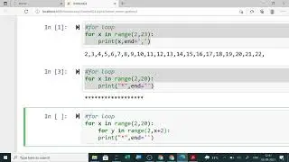 ITERATIVE STATEMENTS || range() FUNCTION || for loop || PYTHON PROGRAM