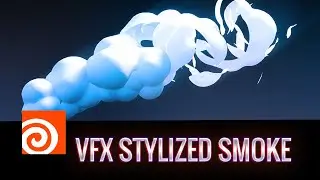 VFX / Stylized Smoke Mesh / Tutorial using Houdini