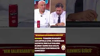 Okan Buruk: Hem Galatasaray'ın Hem Fenerbahçe'nin Elenmesi Üzücü #beyazfutbol #shorts