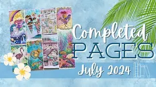 All My Completed Pages For July 2024