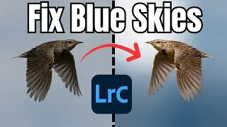 Fix Boring Blue Skies in Lightroom ( Easy Editing Trick!)