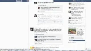 Facebook Advertising - Example of Sponsored Story With A Video and Poll