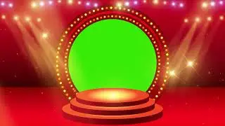 The Greatest Show Background Animation Green Screen Wedding Frame Lighting Video Effects HD