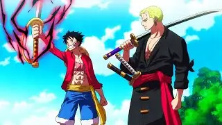 Zoro's Reaction Upon Discovering that Luffy Found Gol D Roger's Ace Sword - One Piece