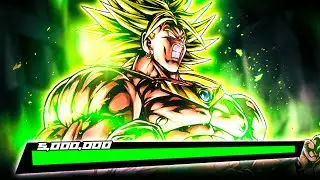 ULTRA BROLY WITH ALMOST 5 MILLION HP IS ABSOLUTE CARNAGE! | Dragon Ball Legends PvP