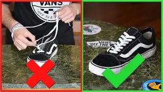 HOW TO LACE VANS | OLD SCHOOL VANS | AMAZING SIMPLY | STYLE YOUR VANS | part 2