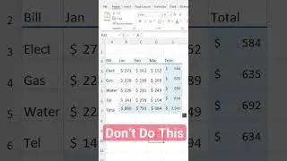Excel Tips - Shortcut to Create Totals For Multiple Rows and Columns at Once