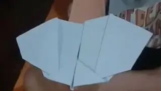 kerajinan tangan origami ||pesawat terbang kelelawar