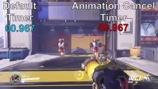 Overwatch Melee Animation Cancel Timings