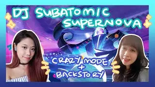 DJ Subatomic Supernova IS BIG BRAIN?? (Crazy Mode + Backstory) 🌌 No Straight Roads Co-op #4 🎵
