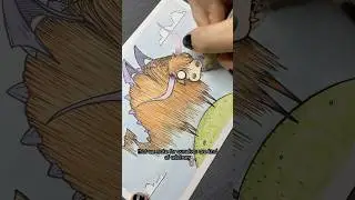 Seriously.Draw what you want #dragonart #alcoholmarkers #highlandcow #drawing #cuteart #art #darkart