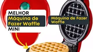 Mini Máquina de Waffles Elétrica: O SEGREDO para Waffles Perfeitos em Casa? Review 2024