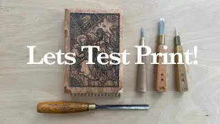 Dürer Meets Japanese Woodblock Printing: Test Printing 