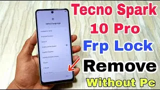 tecno spark 10 pro frp unlock without pc | tecno ki7 frp lock remove android 13 | tecno frp bypass |