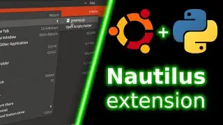 HowTo hack the Ubuntu File Manager | Nautilus extension with a python script