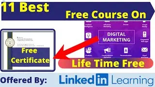 Best Free Certification Course To Become a Digital Marketing Specialist By LinkedIn Learning