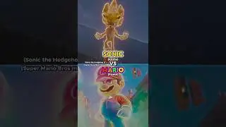 Super Sonic vs Star Mario